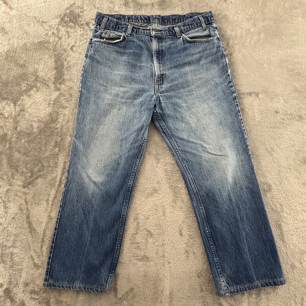 Vintage Levi's Straight Leg Jeans Mens 36x27 Medium Wash Denim 40509-0215